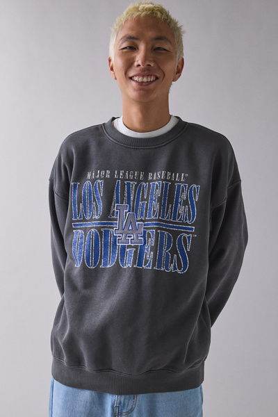 Mitchell & Ness MLB Los Angeles Dodgers Downtown Graphic Crew Neck Sweatshirt