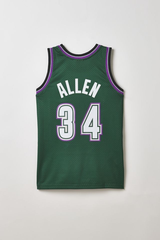 Mitchell & Ness NBA Milwaukee Bucks 1996 Ray Allen Jersey Tank Top #1