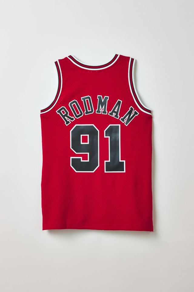 Mitchell & Ness NBA Chicago Bulls 1997 Dennis Rodman Jersey Tank Top #1