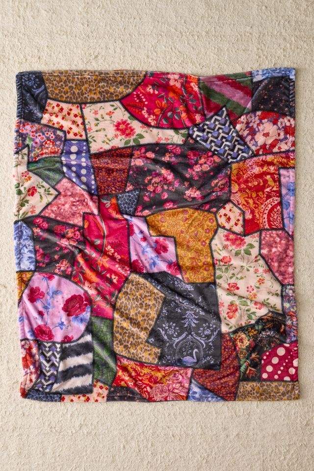 Couverture en molleton à motifs douillet Logan #1