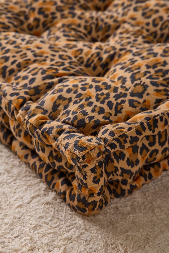 Printed Puffy Tufted Floor Pillow #2