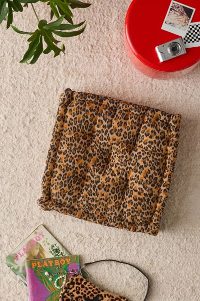 Printed Puffy Tufted Floor Pillow