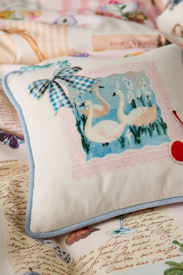 Thara Icon Mini Velvet Throw Pillow #1