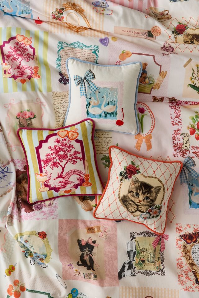 Thara Icon Mini Velvet Throw Pillow #2