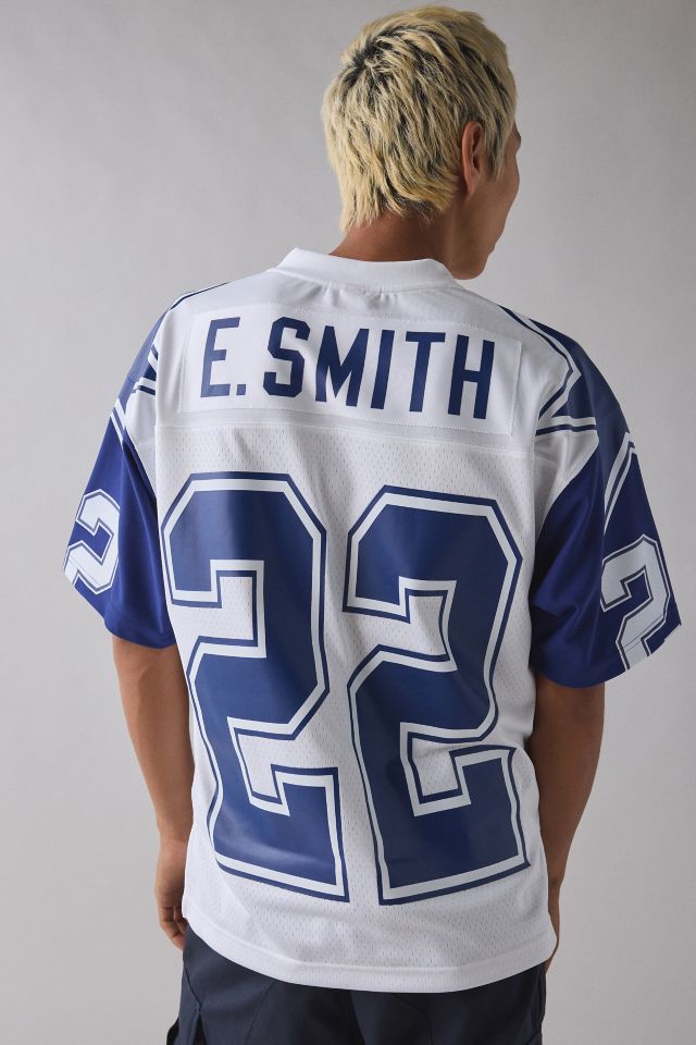 Mitchell & Ness NFL Dallas Cowboys Emmitt Smith Throwback Jersey Tee #1