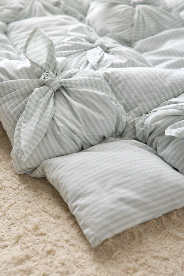 Kai Yarn Dye Knotted Marshmallow Puff Throw Blanket #1