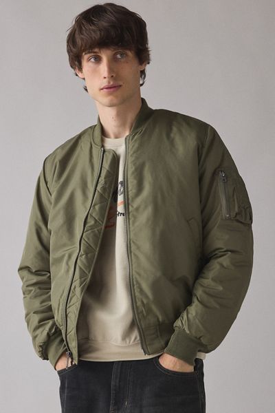 Alpha Industries MA-1 NASA Slim Fit Bomber Jacket | Urban Outfitters