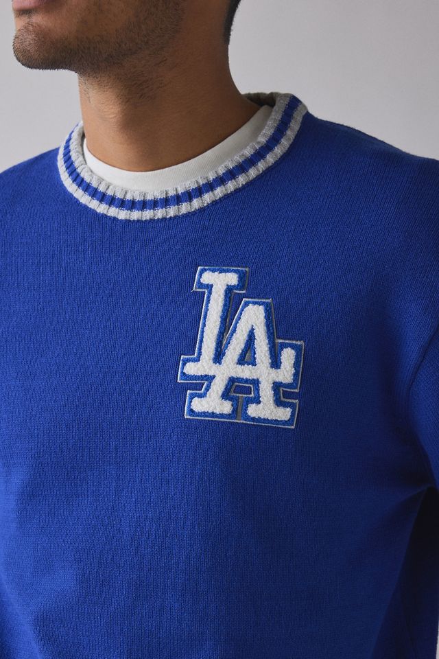 Mitchell & Ness MLB Los Angeles Dodgers Crew Neck Sweater | Urban