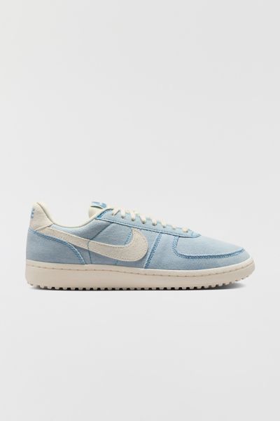 Nike Women's Denim Field General Sneaker In Denim Turquoise/fir/soft Yellow, Women's At Urban Outfitters In Multi