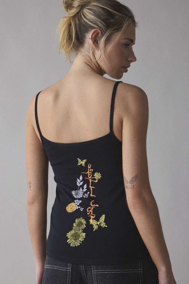 Future State Hell Cat Graphic Cropped Cami #1