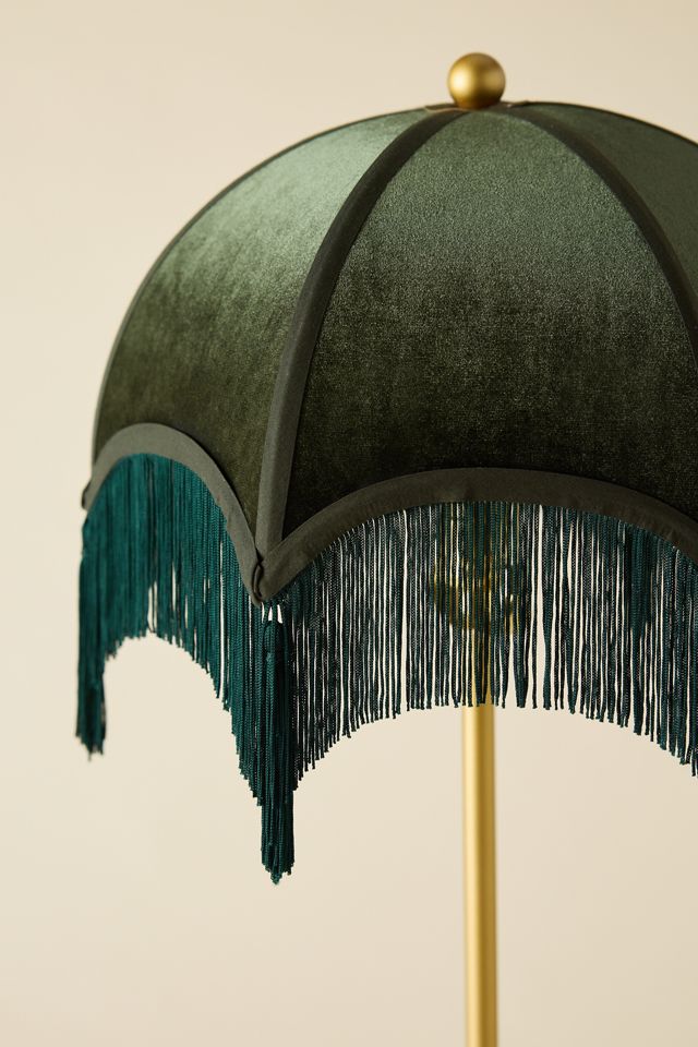 Modern Love Tassel-Fringed Floor Lamp