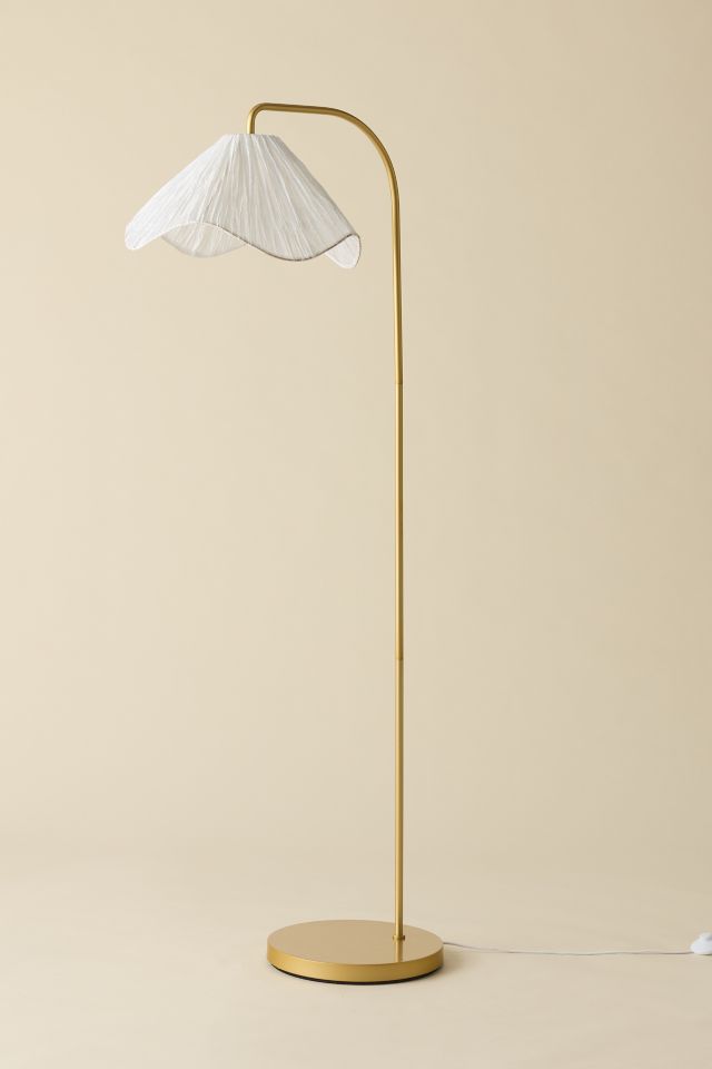 Carlie Crinkled Floor Lamp #1