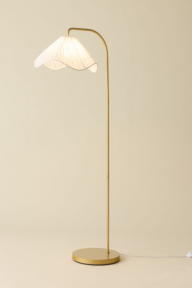 Carlie Crinkled Floor Lamp #2