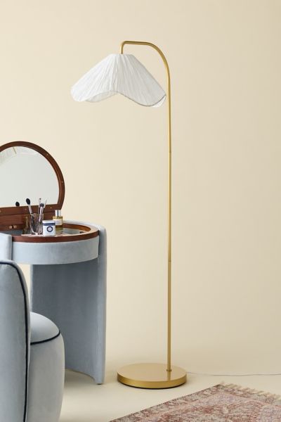 Carlie Crinkled Floor Lamp