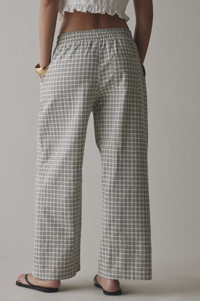 ReMADE By UO Remnants Check Gingham Pull-On Pant #2