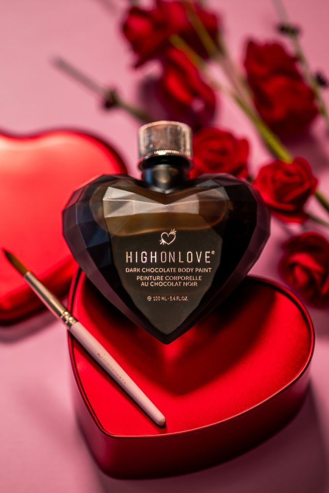 High On Love Edible Dark Chocolate Body Paint #2