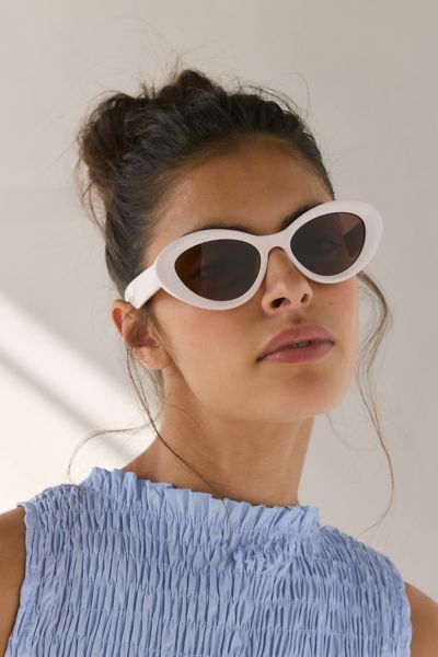 Taylor Retro Oval Sunglasses