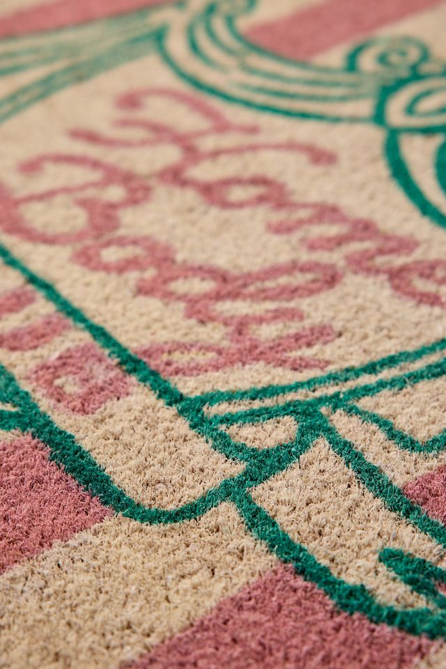 Homebody Club Striped Coir Doormat #1