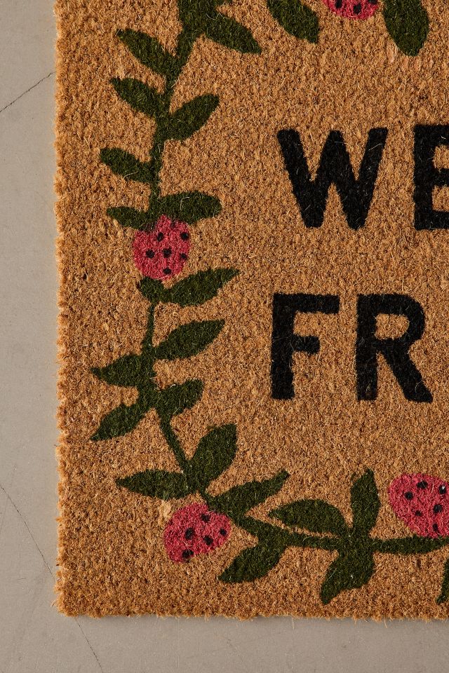 Welcome Friends Coir Doormat #2