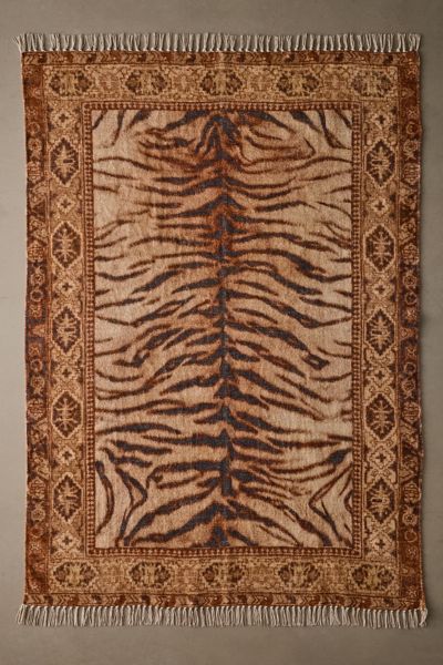 Jaya Animal Digital Printed Chenille Rug