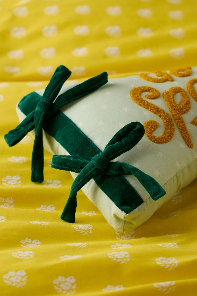 Pennant Flag Shape Bolster Pillow #1