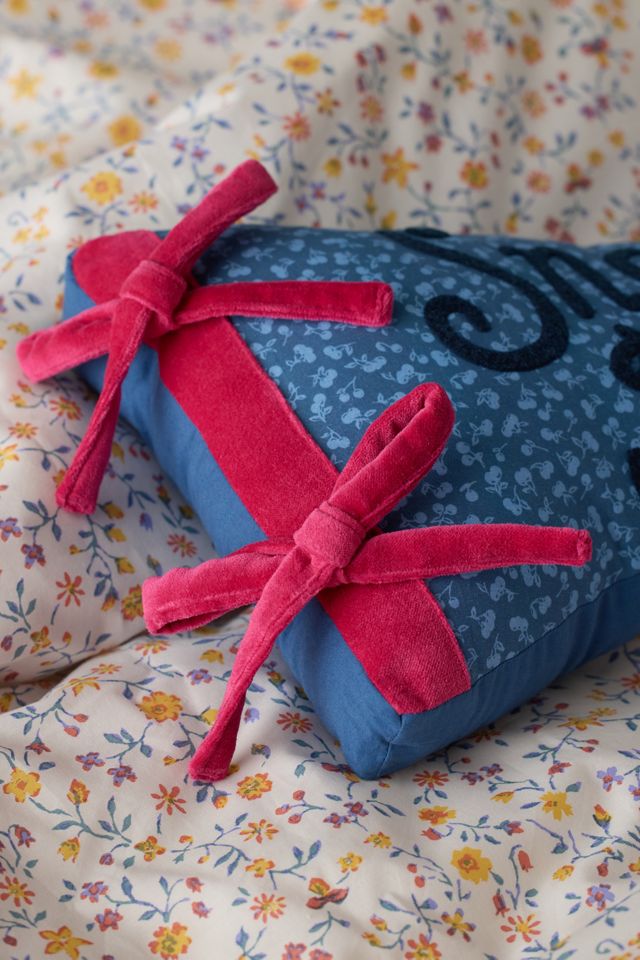 Pennant Flag Shaped Bolster Pillow #1