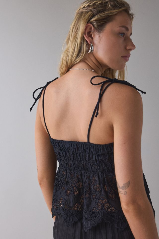 Kimchi Blue Alessia Lace Cropped Babydoll Cami #3