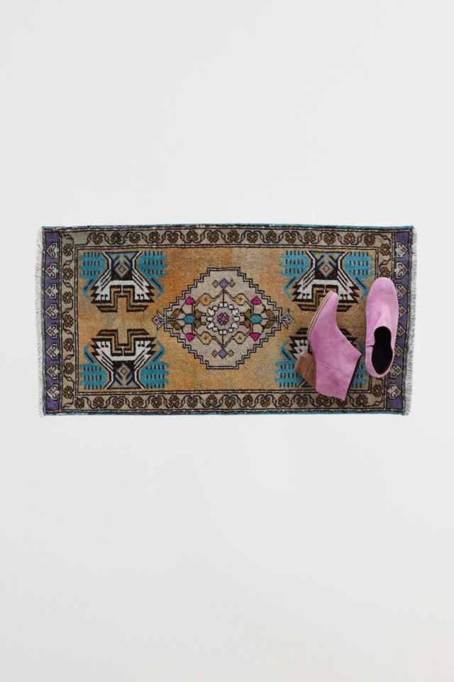 Canary Lane Vintage Mini Rug No. 1660 #1