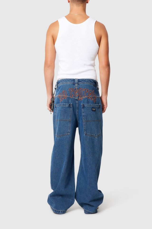 Abrand A7 Mega Baggy Embroidered Jean #4