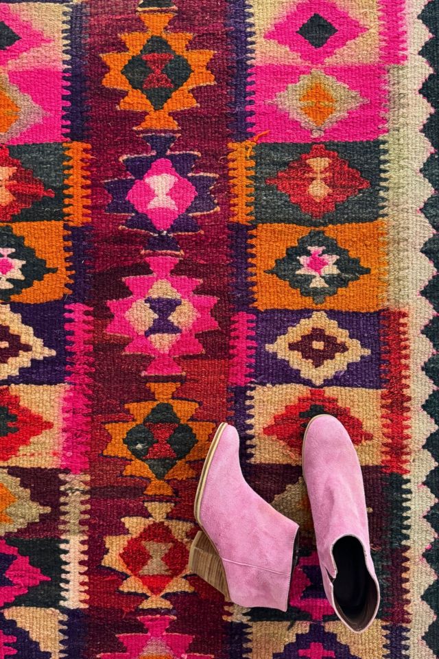 Canary Lane Vintage Runner Rug No. 1674 #1