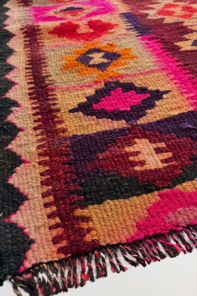 Canary Lane Vintage Runner Rug No. 1674 #2