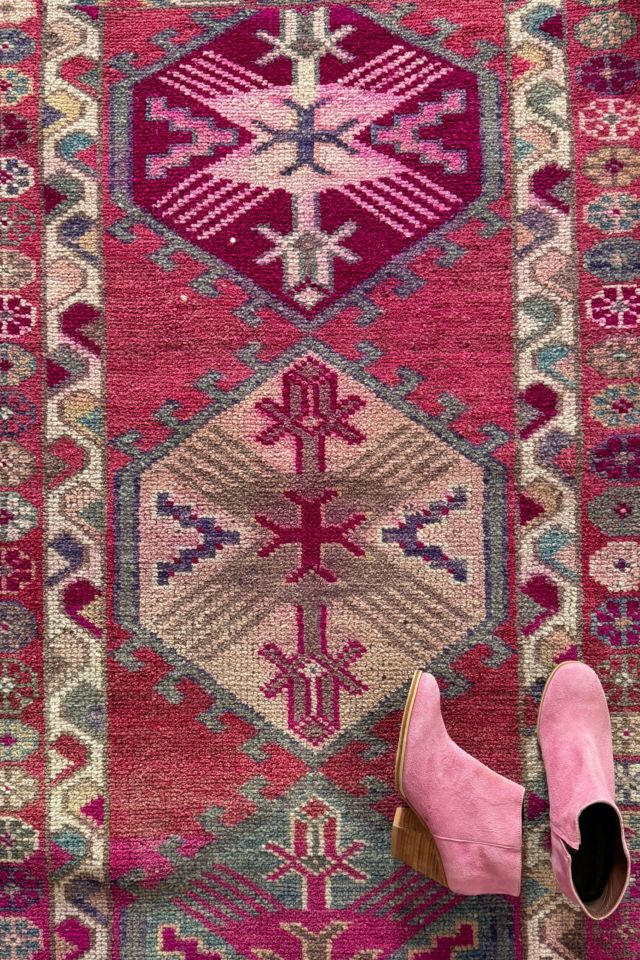 Canary Lane Vintage Runner Rug No. 1692 #1