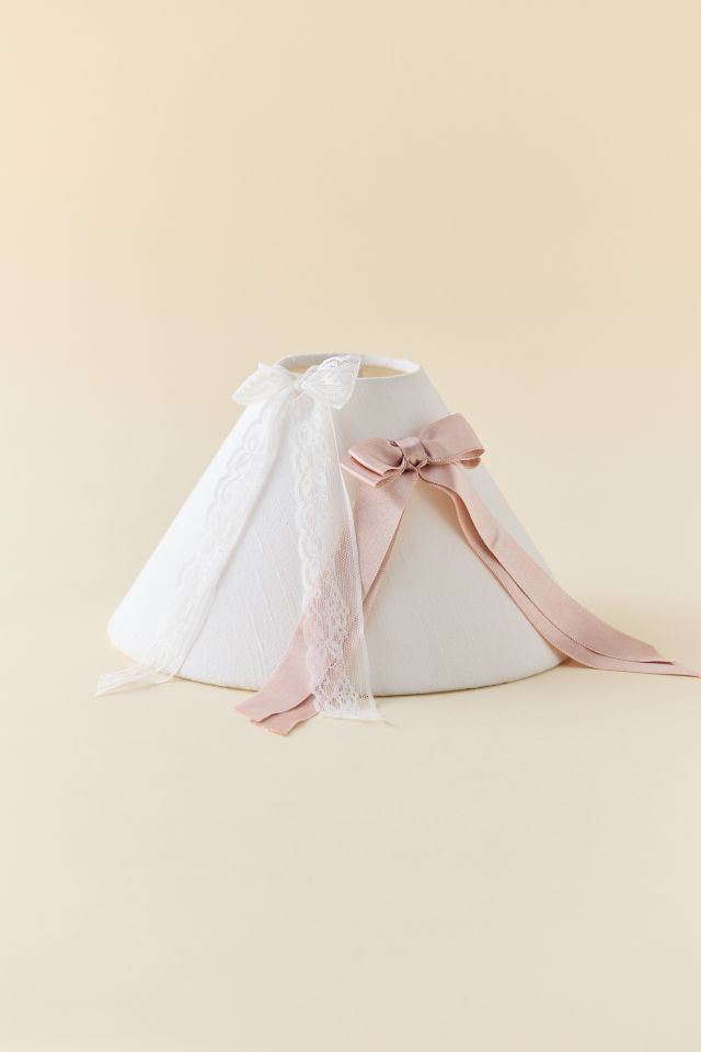 Bow Applique Lamp Shade #1