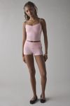 Out From Under Bec Stripe Foldover Micro Short