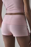 Out From Under Bec Stripe Foldover Micro Short