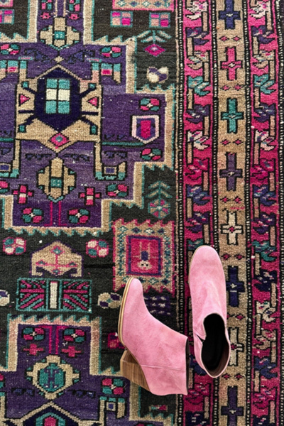 Canary Lane Vintage Runner Rug No. 1667