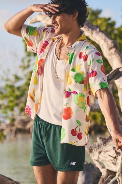 【KOOLOSET】Patchwork Half Shirt Urban Renewal Remnants Upcycled Spliced Patchwork Shirt