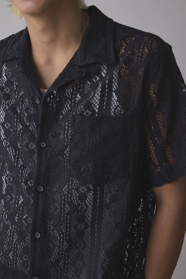 【U LAN】(UNISEX) Lace Printed Oversized Short Sleeved ZZwxWA Fashion Leopard Print Womens Tops Plus Size Short