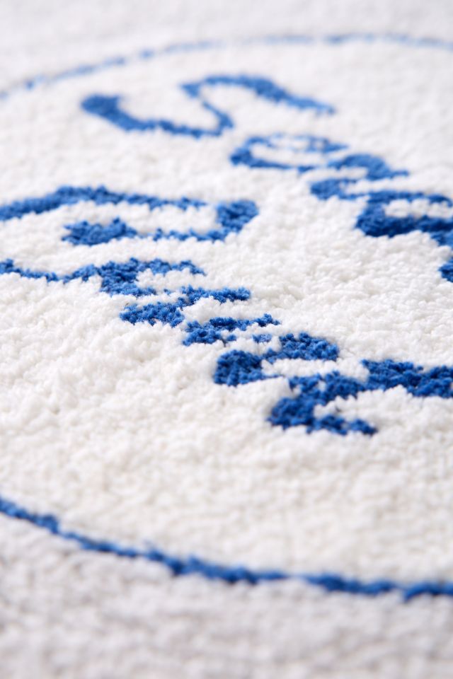Serving… Round Scalloped Tufted Bath Mat #2