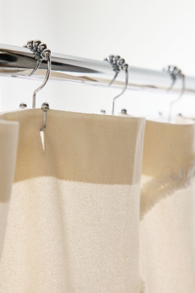 Wiggle Tufted Shower Curtain #2