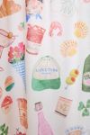Seaside Weekend Patterned Shower Curtain