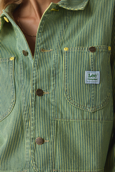 Lee X Crayola Cropped Chore Jacket | The Summit