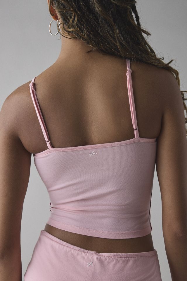 Out From Under Bec Pinch Front Stripe Fitted Cami #3