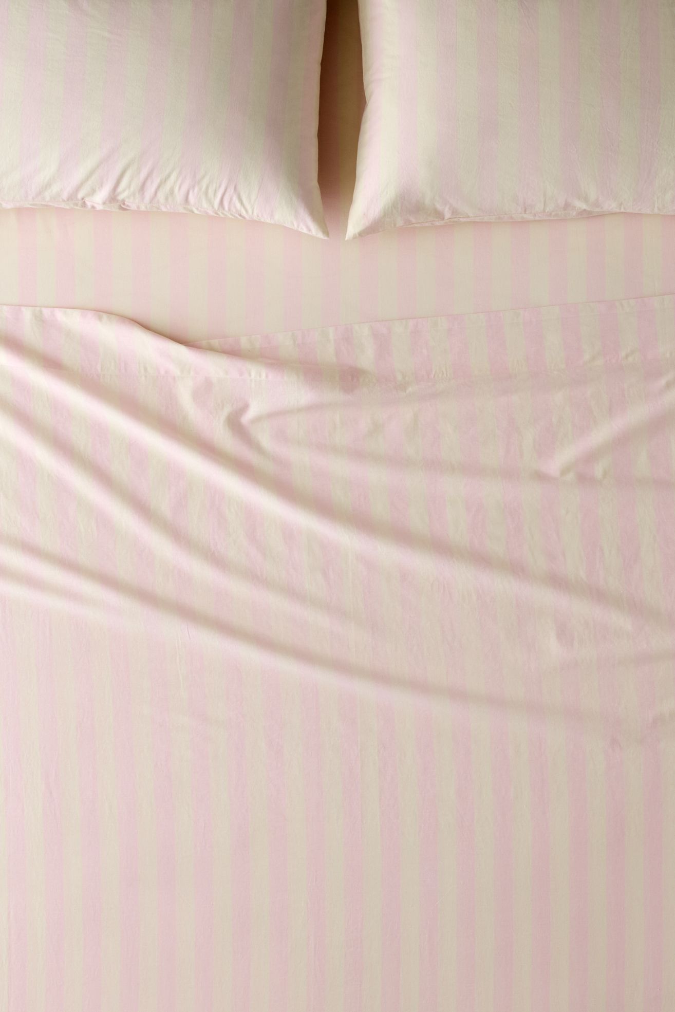 Striped Core Sheet Set - Pink Awning Stripe, KING