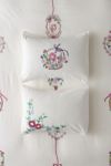 Eve Hankies Cat Embroidered Sham Set