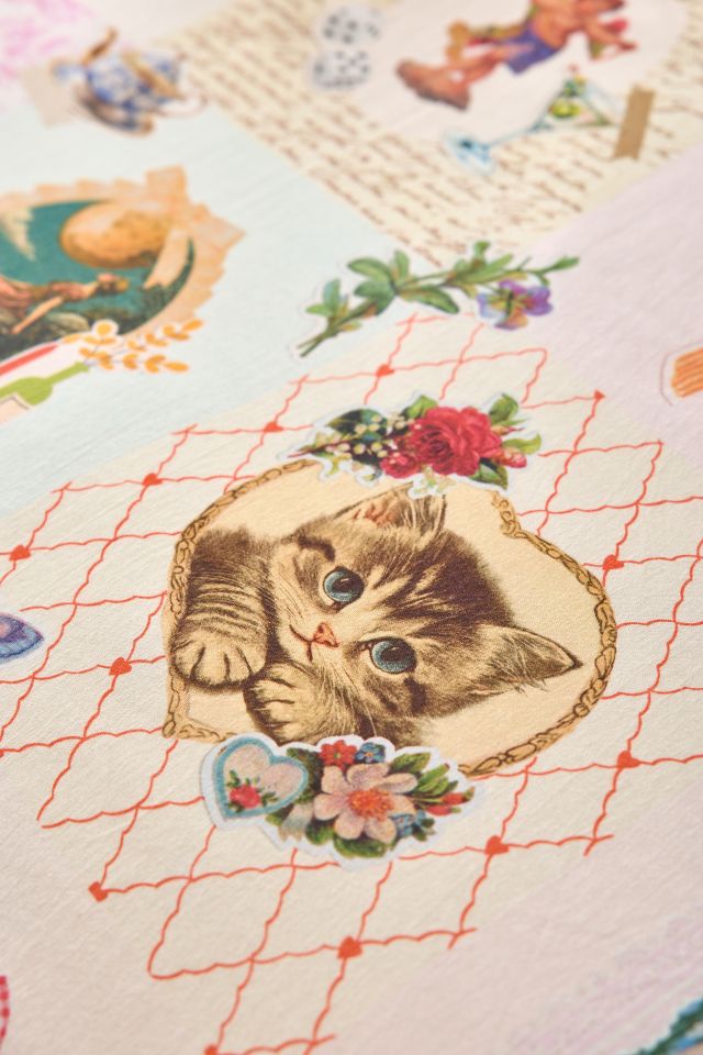 Thara Collage Patterned Duvet Cover #2