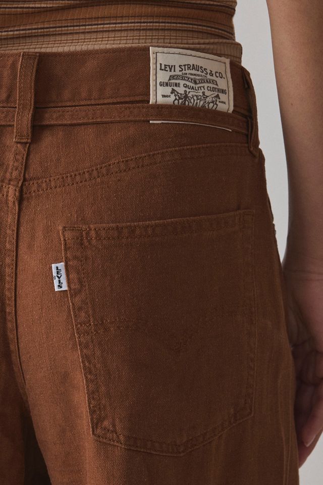 Levi's® XL Straight Tie-Waist Linen Pant | Urban Outfitters