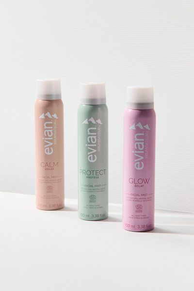Evian Brumisateur Natural Mineral Water Facial Mist in Glow at Urban Outfitters