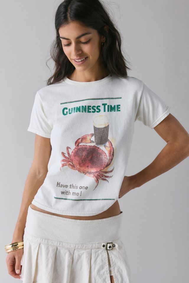 Guinness Crab Poster Graphic Slim Tee #1