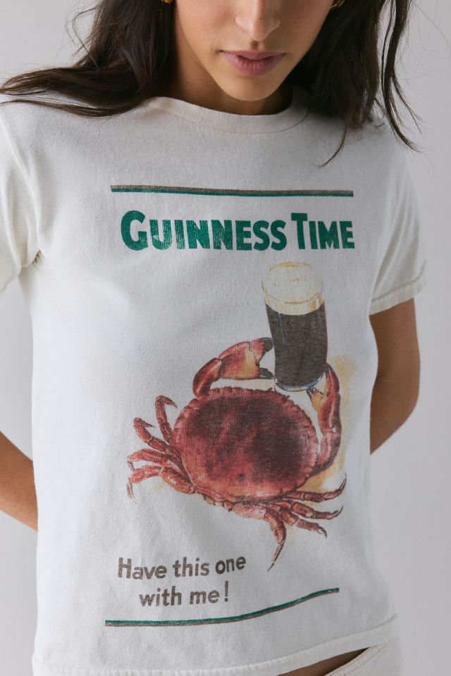 Guinness Crab Poster Graphic Slim Tee #2
